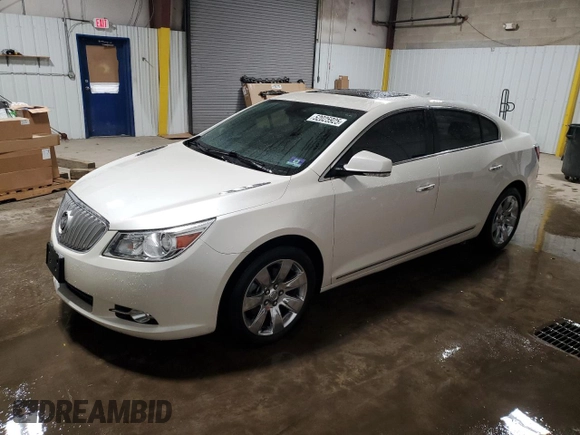 2011 Buick LaCrosse CXL with VIN 1G4GC5ED6BF201010, listed as a Copart auction lot 52025925 with 44,208 mi miles and Salvage Title. Bid and sale history available at DreamBid. Image 1.
