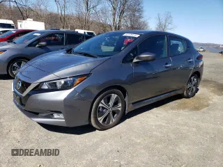 2022 Nissan LEAF SV with VIN 1N4AZ1CV5NC563368, listed as a Copart auction lot 50178415 with 13,064 mi miles and Salvage Title. Bid and sale history available at DreamBid. Image 1.