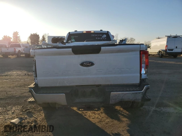2024 Ford F-350 XL with VIN 1FT8W3DT5REC30446, listed as a Copart auction lot 88304145 with 23,260 mi miles and Salvage Title. Bid and sale history available at DreamBid. Image 6.