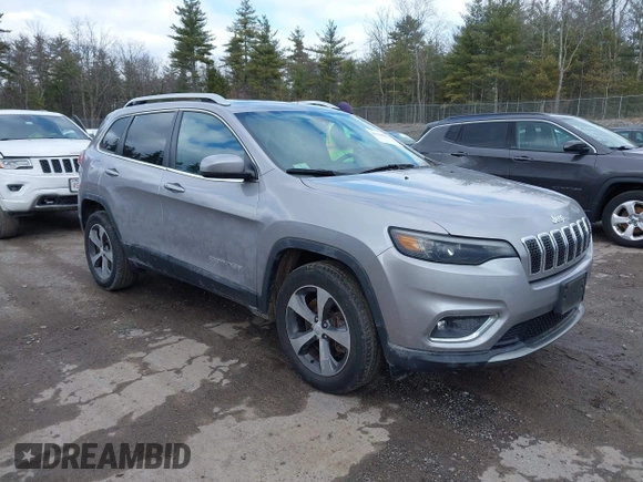 2019 Jeep Cherokee Limited z VIN 1C4PJMDNXKD272009, wystawiony jako IAAI lot #41983939 z przebiegiem 31 075 mil mil oraz . Historia ofert i sprzedaży dostępna na DreamBid. Obrazek 1.