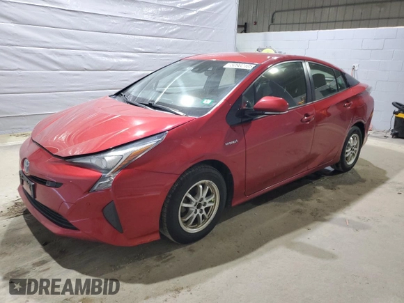 2017 Toyota Prius Two with VIN JTDKBRFUXH3564122, listed as a Copart auction lot 50902105 with 114,240 mi miles and Salvage Title. Bid and sale history available at DreamBid. Image 1.