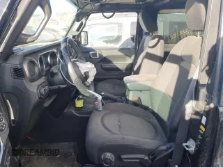 2021 Jeep Wrangler Sport S with VIN 1C4HJXAG0MW757004, listed as a Copart auction lot 86211284 with 51,050 mi miles and Salvage Title. Bid and sale history available at DreamBid. Image 7.