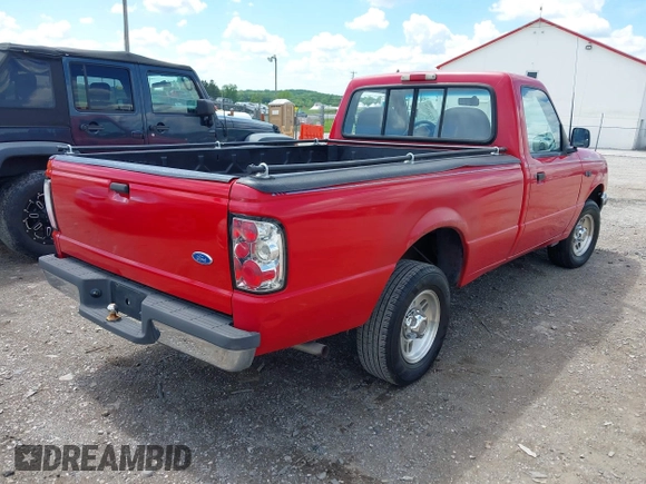 1996 Ford Ranger XL with VIN 1FTCR10A1TTA49776, listed as a IAAI auction lot 42224639 with 275,276 mi miles and . Bid and sale history available at DreamBid. Image 4.