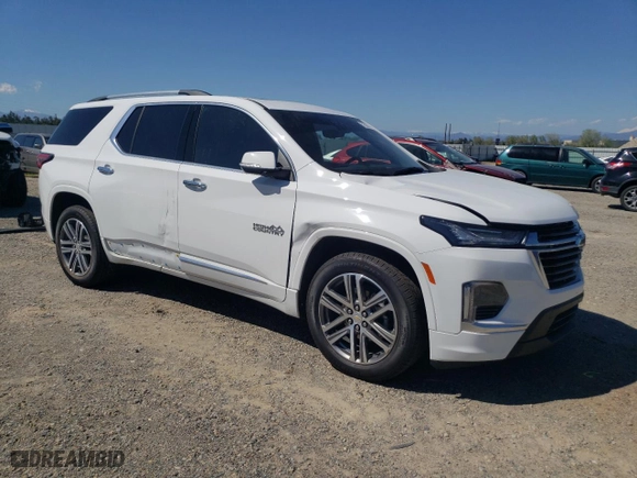 2023 Chevrolet Traverse High Country with VIN 1GNEVNKW4PJ174168, listed as a Copart auction lot 51582914 with 0 mi miles and Salvage Title. Bid and sale history available at carsss.com. Image 4.