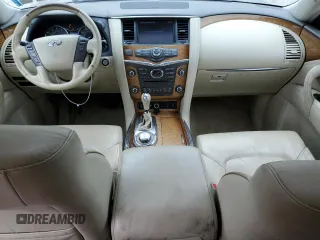 2013 Infiniti QX56 with VIN JN8AZ2NE9D9042487, listed as a Copart auction lot 68790494 with 160,732 mi miles and Salvage Title. Bid and sale history available at carsss.com. Image 8.