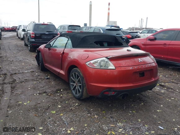 2011 Mitsubishi Eclipse GS Sport with VIN 4A37L2EF4BE003288, listed as a IAAI auction lot 40947881 with 102,996 mi miles. Bid and sale history available at carsss.com. Image 3.