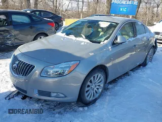 2011 Buick Regal CXL RL3 with VIN W04GR5EC5B1014102, listed as a IAAI auction lot 41318888 with 78,177 mi miles and . Bid and sale history available at DreamBid. Image 2.