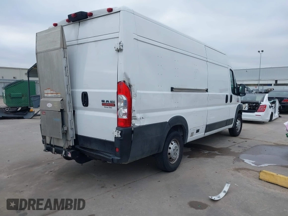 2021 Ram ProMaster Cargo with VIN 3C6MRVJG6ME551859, listed as a IAAI auction lot 41620269 with 71,790 mi miles and . Bid and sale history available at carsss.com. Image 4.