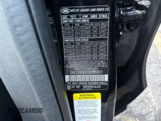 2016 Land Rover Discovery Sport HSE with VIN SALCR2BG1GH569551, listed as a Copart auction lot 53398735 with 106,083 mi miles and Clean Title. Bid and sale history available at carsss.com. Image 10.