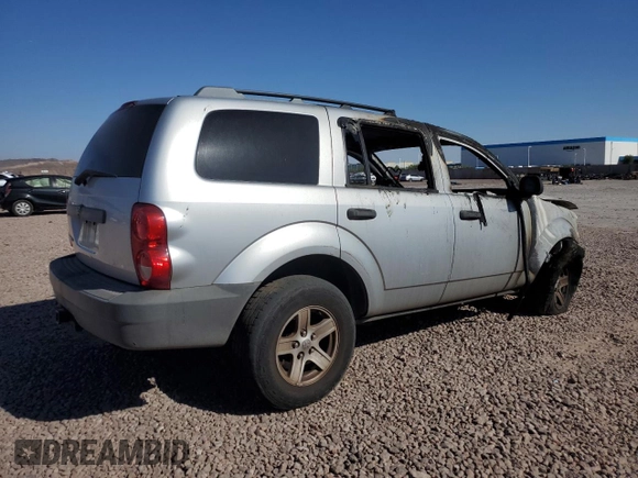 2007 Dodge Durango SXT with VIN 1D8HD38N47F538606, listed as a Copart auction lot 71627894 with Not provided miles and Salvage title. Bid and sale history available at DreamBid. Image 3.