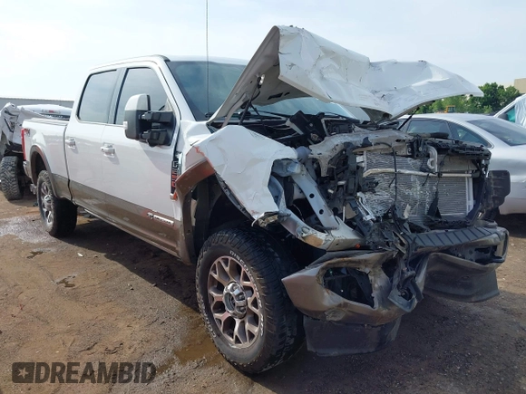 2021 Ford F-250 XL with VIN 1FT7W2BT5MEC88980, listed as a IAAI auction lot 42451048 with 89,311 mi miles and . Bid and sale history available at DreamBid. Image 1.