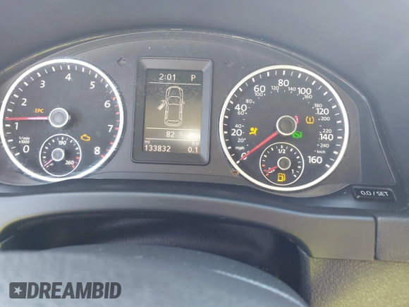 2016 Volkswagen Tiguan SEL with VIN WVGAV7AX2GW032915, listed as a IAAI auction lot 42257623 with 133,832 mi miles and . Bid and sale history available at DreamBid. Image 7.
