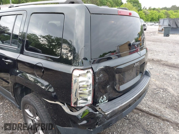 2016 Jeep Patriot Sport with VIN 1C4NJPBA4GD806542, listed as a IAAI auction lot 42130045 with 93,604 mi miles and . Bid and sale history available at DreamBid. Image 6.