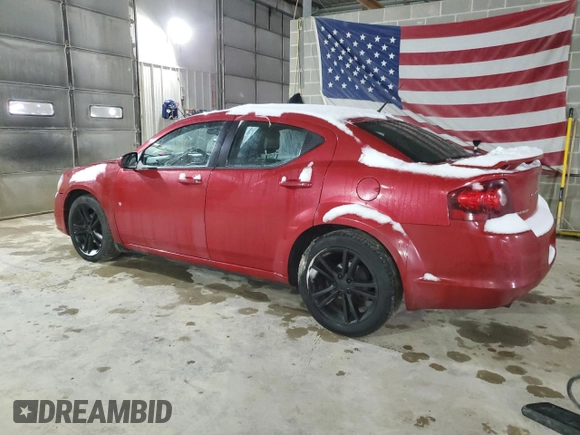 2011 Dodge Avenger Heat with VIN 1B3BD1FG6BN514045, listed as a Copart auction lot 45012025 with 142,247 mi miles and Salvage Title. Bid and sale history available at DreamBid. Image 2.