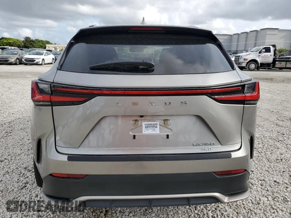 2024 Lexus NX with VIN 2T2KGCEZ0RC050960, listed as a Copart auction lot 69691444 with 6,975 mi miles and Salvage Title. Bid and sale history available at carsss.com. Image 6.