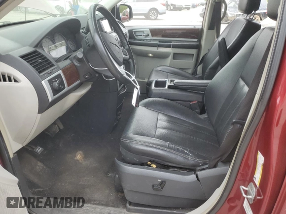 2010 Chrysler Town & Country Touring Plus with VIN 2A4RR8D18AR442282, listed as a Copart auction lot 51805924 with 172,704 mi miles and Salvage Title. Bid and sale history available at DreamBid. Image 7.