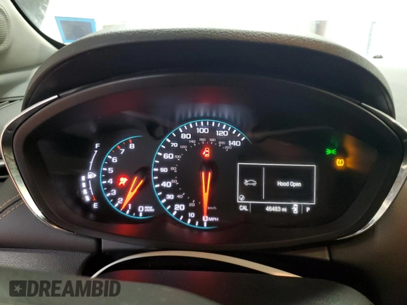 2018 Chevrolet Trax LS with VIN KL7CJNSB8JB603626, listed as a Copart auction lot 55661185 with 46,483 mi miles and Salvage Title. Bid and sale history available at carsss.com. Image 9.