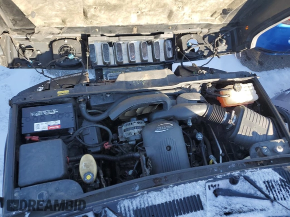 2003 Hummer H2 with VIN 5GRGN23U73H116472, listed as a Copart auction lot 86919214 with 172,543 mi miles and Salvage Title. Bid and sale history available at carsss.com. Image 12.