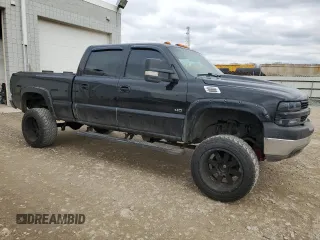 2001 Chevrolet Silverado 1500HD LS with VIN 1GCGK13UX1F149396, listed as a Copart auction lot 51844445 with 121,588 mi miles and Clean Title. Bid and sale history available at DreamBid. Image 4.