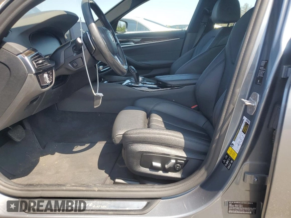 2020 BMW 5 Series 530i xDrive with VIN WBAJR7C05LCD77778, listed as a Copart auction lot 65719695 with 22,137 mi miles and Salvage title. Bid and sale history available at DreamBid. Image 7.