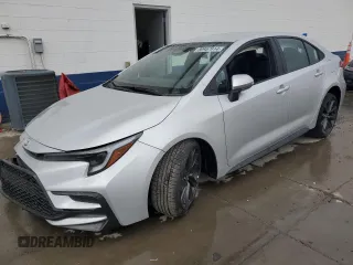 2024 Toyota Corolla SE with VIN 5YFS4MCE3RP213152, listed as a Copart auction lot 80957914 with 8,488 mi miles and Salvage Title. Bid and sale history available at carsss.com. Image 1.