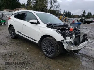 2022 Acura RDX PMC Edition with VIN 5J8TC2H84NL009804, listed as a Copart auction lot 44999475 with 41,465 mi miles and Salvage Title. Bid and sale history available at carsss.com. Image 4.