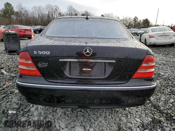 2002 Mercedes-Benz S-Class 5.0L with VIN WDBNG75J52A289108, listed as a Copart auction lot 43371315 with 117,315 mi miles and Clean Title. Bid and sale history available at carsss.com. Image 6.