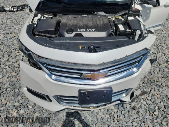 2016 Chevrolet Impala LTZ z VIN 2G1145S3XG9149408, wystawiony jako Copart lot #60071695 z przebiegiem 54 709 mil mil oraz Szkoda całkowita • Salvage title. Historia ofert i sprzedaży dostępna na DreamBid. Obrazek 11.