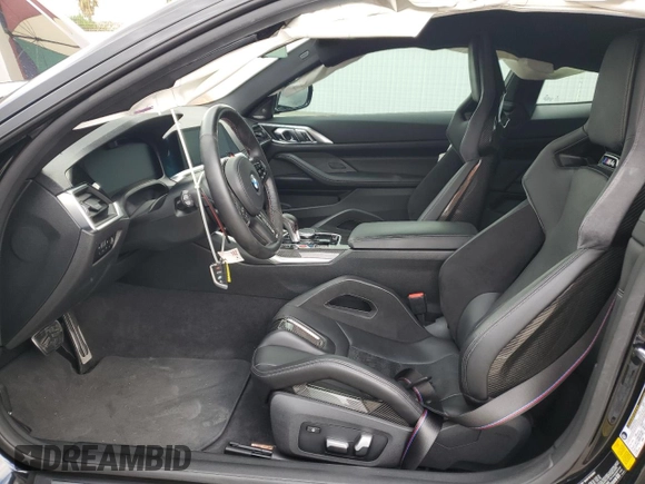 2021 BMW M4 Competition with VIN WBS33AZ06MCG37066, listed as a Copart auction lot 45497333 with 18,351 mi miles. Bid and sale history available at carsss.com. Image 7.