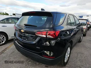 2023 Chevrolet Equinox LS z VIN 3GNAXSEG9PL152638, wystawiony jako IAAI lot #42079302 z przebiegiem 43 563 mil mil oraz . Historia ofert i sprzedaży dostępna na DreamBid. Obrazek 1.
