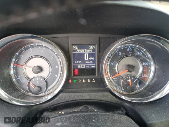 2015 Chrysler Town & Country Touring-L with VIN 2C4RC1CG1FR677280, listed as a Copart auction lot 44244245 with 95,529 mi miles and Salvage Title. Bid and sale history available at carsss.com. Image 9.