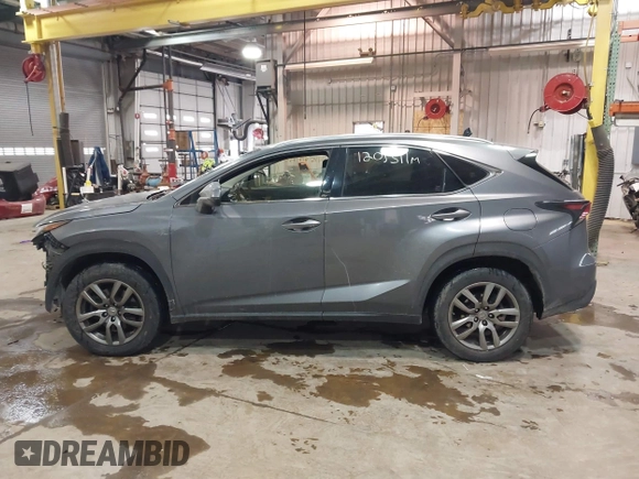 2015 Lexus NX 200t with VIN JTJYARBZ6F2016343, listed as a IAAI auction lot 41587755 with 120,311 mi miles. Bid and sale history available at carsss.com. Image 15.