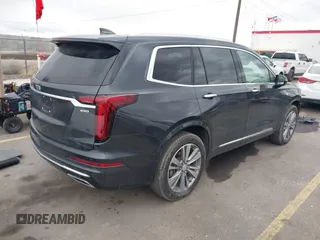 2022 Cadillac XT6 Premium Luxury with VIN 1GYKPDRS3NZ135129, listed as a IAAI auction lot 41789037 with 25,607 mi miles. Bid and sale history available at carsss.com. Image 4.