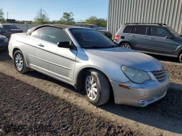 2008 Chrysler Sebring LX with VIN 1C3LC45K58N224356, listed as a Copart auction lot 80444174 with 165,844 mi miles and Salvage Title. Bid and sale history available at carsss.com. Image 4.