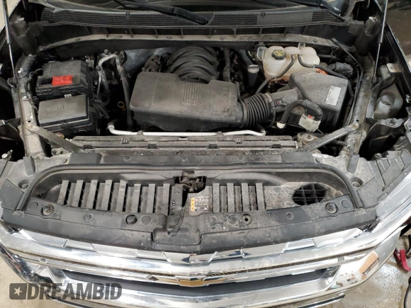 2020 Chevrolet Silverado 1500 LTZ with VIN 3GCUYGED7LG372739, listed as a Copart auction lot 50823385 with 57,607 mi miles and Salvage Title. Bid and sale history available at DreamBid. Image 11.