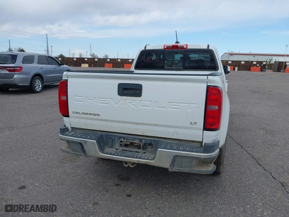 2022 Chevrolet Colorado 4WD LT with VIN 1GCHTCEA0N1249378, listed as a IAAI auction lot 41733075 with 37,641 mi miles. Bid and sale history available at carsss.com. Image 16.