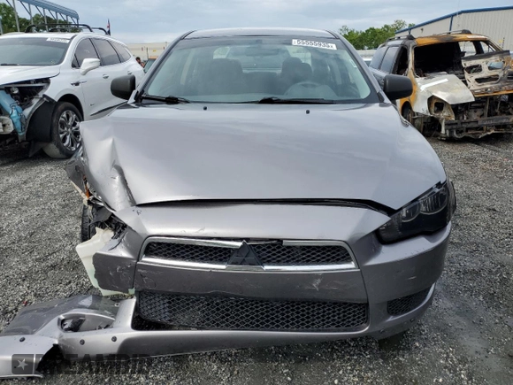 2014 Mitsubishi Lancer ES with VIN JA32U2FUXEU003358, listed as a Copart auction lot 55555935 with 185,151 mi miles and Salvage title. Bid and sale history available at DreamBid. Image 5.