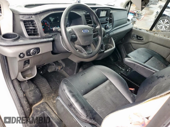 2023 Ford Transit with VIN 1FTYE1CGXPKA13081, listed as a Copart auction lot 55583935 with 126,698 mi miles and Salvage title. Bid and sale history available at DreamBid. Image 8.