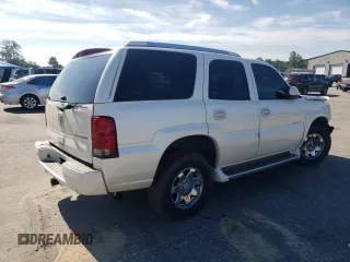 2005 Cadillac Escalade with VIN 1GYEK63N25R163062, listed as a Copart auction lot 61585005 with Not provided miles and Salvage title. Bid and sale history available at DreamBid. Image 3.