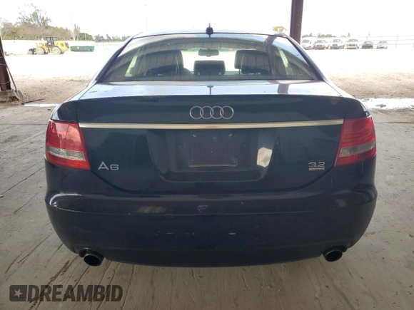2008 Audi A6 with VIN WAUDH74F08N180187, listed as a Copart auction lot 86252154 with 205,370 mi miles and Clean Title. Bid and sale history available at carsss.com. Image 6.