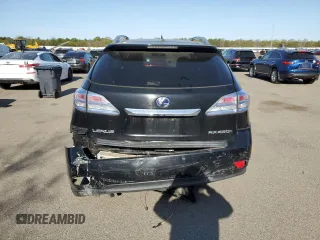 2010 Lexus RX 450h with VIN JTJBC1BA3A2017471, listed as a Copart auction lot 55138655 with 167,245 mi miles and Non repairable. Bid and sale history available at DreamBid. Image 6.