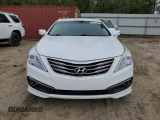 2017 Hyundai Azera z VIN KMHFG4JG1HA583172, wystawiony jako Copart lot #51074885 z przebiegiem 118 667 mil mil oraz Czysty tytuł • Clean title. Historia ofert i sprzedaży dostępna na DreamBid. Obrazek 5.