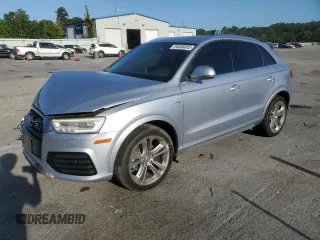 2017 Audi Q3 Prestige z VIN WA1GCCFSXHR006390, wystawiony jako Copart lot #54836055 z przebiegiem 61 722 mil mil oraz Szkoda całkowita • Salvage title. Historia ofert i sprzedaży dostępna na DreamBid. Obrazek 1.