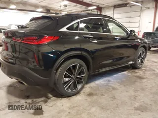 2022 Infiniti QX55 Sensory with VIN 3PCAJ5L33NF101742, listed as a IAAI auction lot 41791517 with 62,946 mi miles and . Bid and sale history available at DreamBid. Image 4.