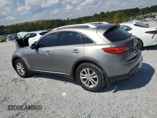 2010 Infiniti FX35 with VIN JN8AS1MU0AM802208, listed as a Copart auction lot 72819624 with 355,165 mi miles and Salvage Title. Bid and sale history available at carsss.com. Image 2.