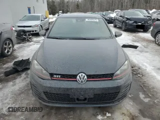 2016 Volkswagen Golf GTI SE with VIN 3VW5T7AU9GM051721, listed as a Copart auction lot 46469375 with 154,734 mi miles and Salvage Title. Bid and sale history available at carsss.com. Image 5.