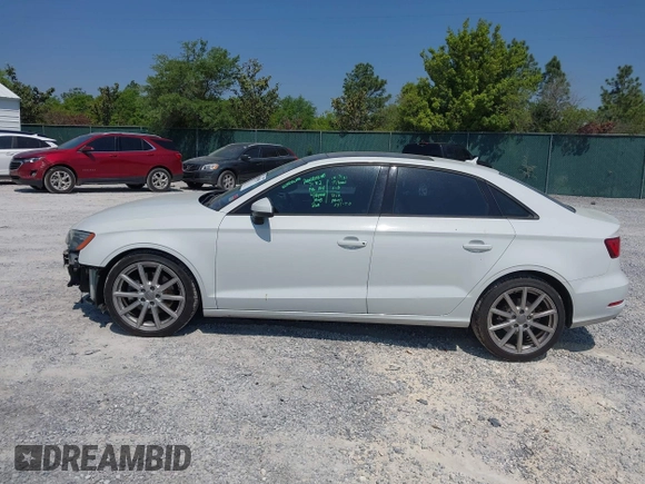 2015 Audi A3 1.8T Premium with VIN WAUACGFF8F1117549, listed as a IAAI auction lot 42059983 with 80,494 mi miles. Bid and sale history available at carsss.com. Image 15.