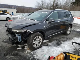 2022 Cadillac XT6 Luxury with VIN 1GYKPBR48NZ103525, listed as a Copart auction lot 41924865 with 52,083 mi miles and Clean Title. Bid and sale history available at carsss.com. Image 1.