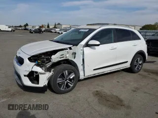 2022 Kia Niro LXS SE with VIN KNDCB3LC1N5527702, listed as a Copart auction lot 80160854 with 35,937 mi miles and Salvage Title. Bid and sale history available at carsss.com. Image 1.