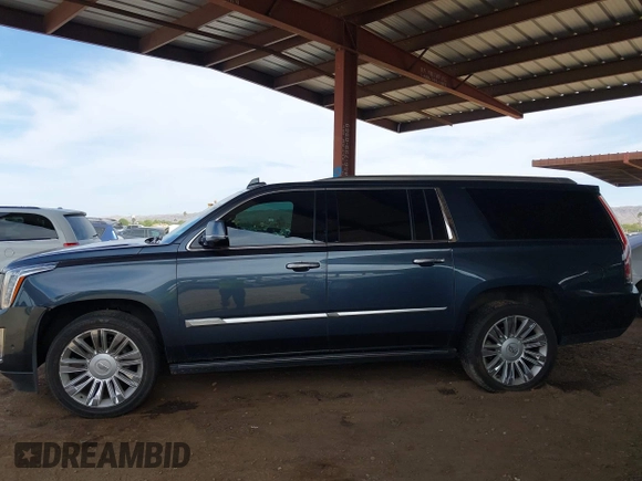 2019 Cadillac Escalade ESV Platinum z VIN 1GYS4KKJ5KR194810, wystawiony jako IAAI lot #42360267 z przebiegiem 106 662 mil mil oraz . Historia ofert i sprzedaży dostępna na DreamBid. Obrazek 14.